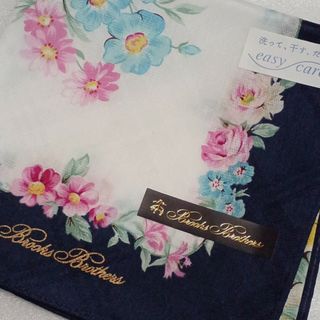 ブルックスブラザース(Brooks Brothers)の値下げ📌ブルックスブラザーズ☆大判ハンカチーフ58×58🌼(ハンカチ)