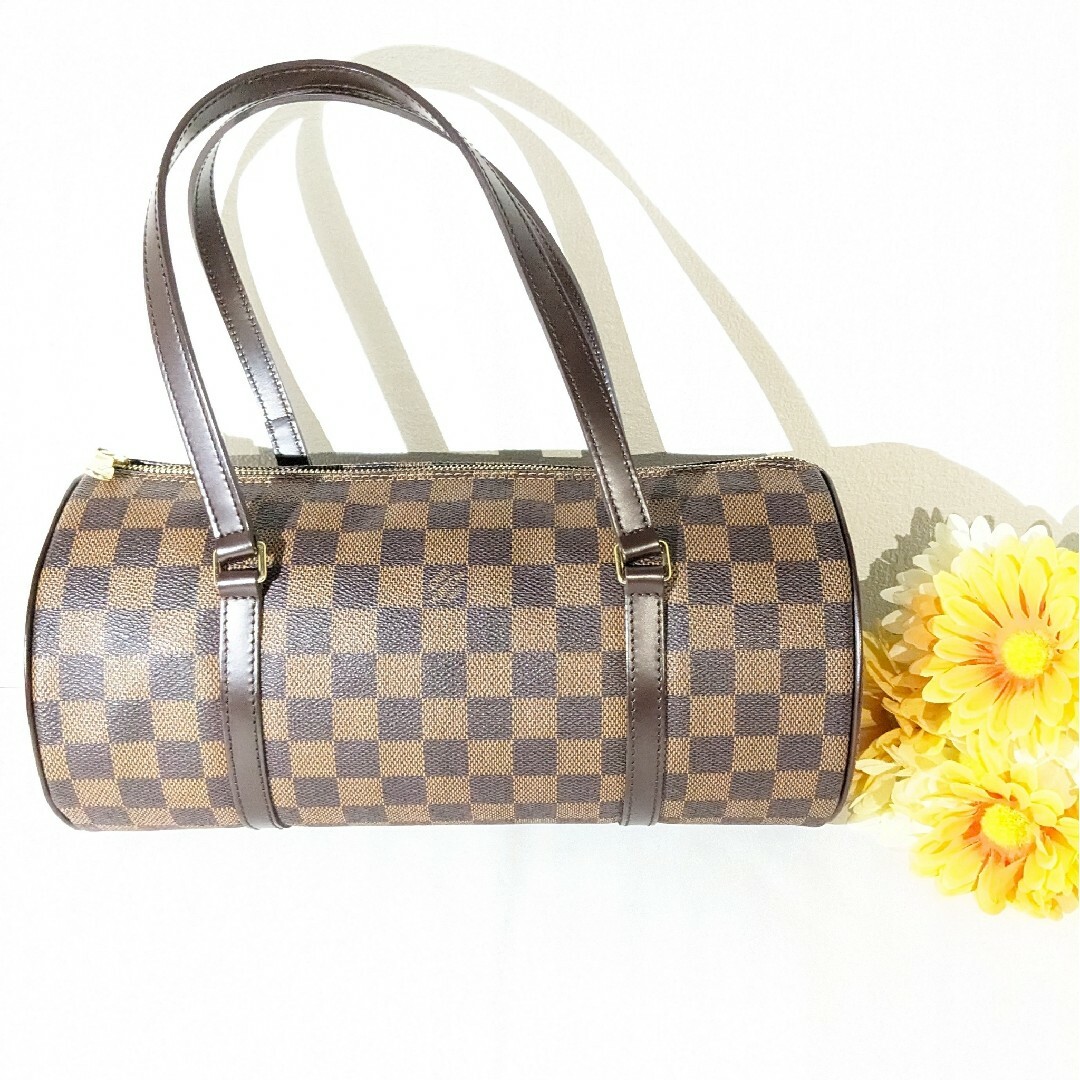 ルイヴィトン VUITTON N51303 ダミエ パピヨン30 ハンドバッグ