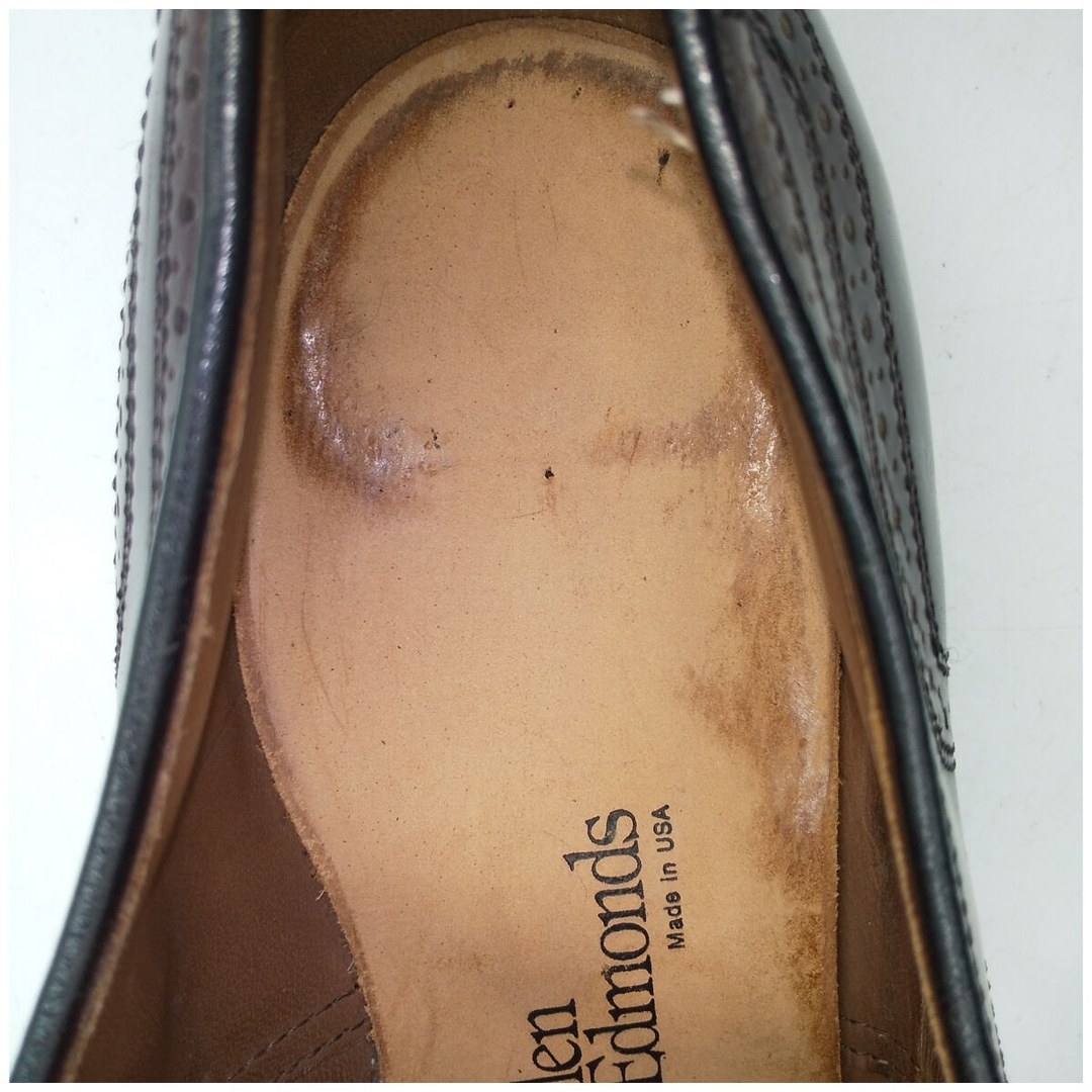 Allen Edmonds(アレンエドモンズ)の古着 90年代 アレンエドモンズ ALLEN EDMONDS Townley ウイングチップシューズ USA製 US9 メンズ27.0cm ヴィンテージ /saa010115 メンズの靴/シューズ(ドレス/ビジネス)の商品写真
