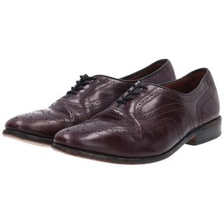 アレンエドモンズ(Allen Edmonds)の古着 90年代 アレンエドモンズ ALLEN EDMONDS Townley ウイングチップシューズ USA製 US9 メンズ27.0cm ヴィンテージ /saa010115(ドレス/ビジネス)