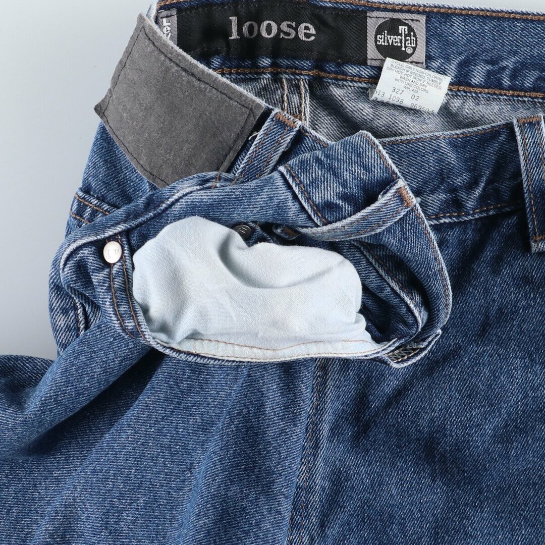 Levi's(リーバイス)の古着 90年代 リーバイス Levi's SILVER TAB シルバータブ LOOSE ルーズ デニムショーツ ハーフパンツ USA製 メンズw37 ヴィンテージ /eaa342768 メンズのパンツ(ショートパンツ)の商品写真