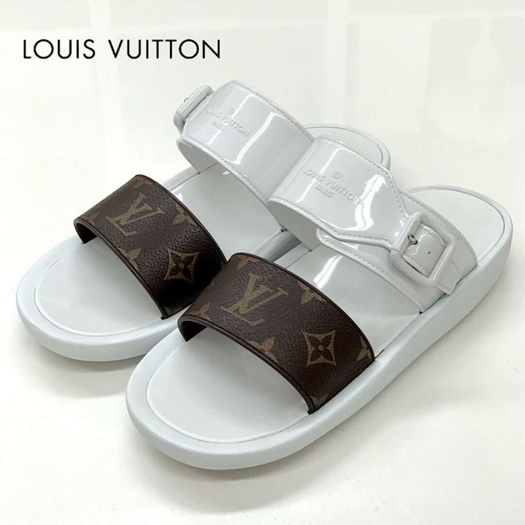 LOUIS VUITTON - 6921 ヴィトン サンバスライン ラバー モノグラム ...