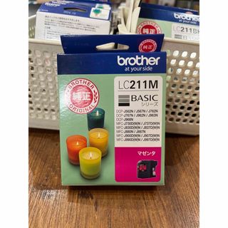 ブラザー(brother)のブラザーインク LC211M マゼンタ 純正 未使用品(PC周辺機器)