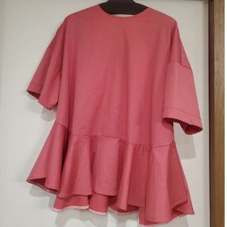 yori 2023SM ヘムフレアトリコットカットソーの通販 by HANA|ラクマ