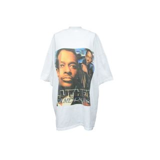 Luther Vandross vintage tee raptees ラップTシャツ ヴィンテージ ルーサー ヴァンドロス 00s 中古 50707(Tシャツ(半袖/袖なし))