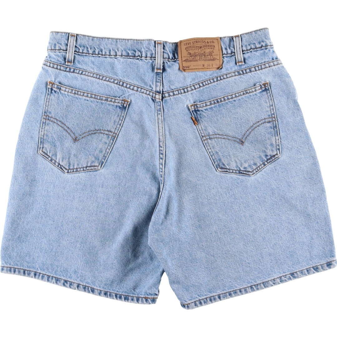 Levi's(リーバイス)の古着 90年代 リーバイス Levi's 550 RELAXED FIT オレンジタブ デニムショーツ ショートパンツ メンズw35 ヴィンテージ /eaa343461 メンズのパンツ(ショートパンツ)の商品写真