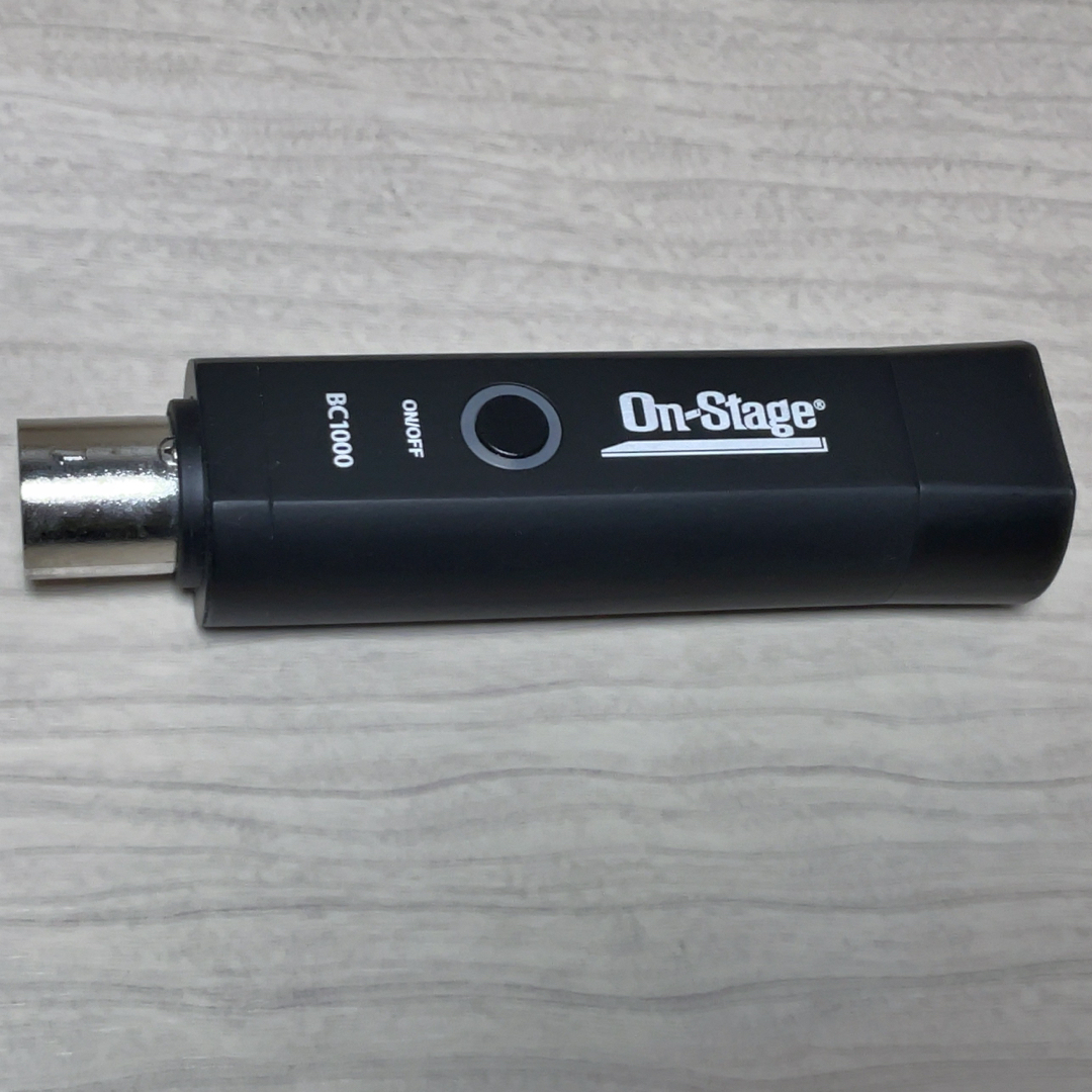 On-Stage BC1000 XLR Bluetooth レシーバー 充電式