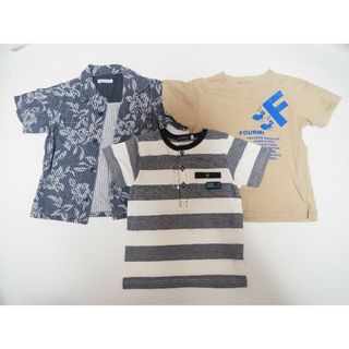 ベベ(BeBe)のBeBe  トップスセット110 120サイズ 未使用あり！男の子(Tシャツ/カットソー)