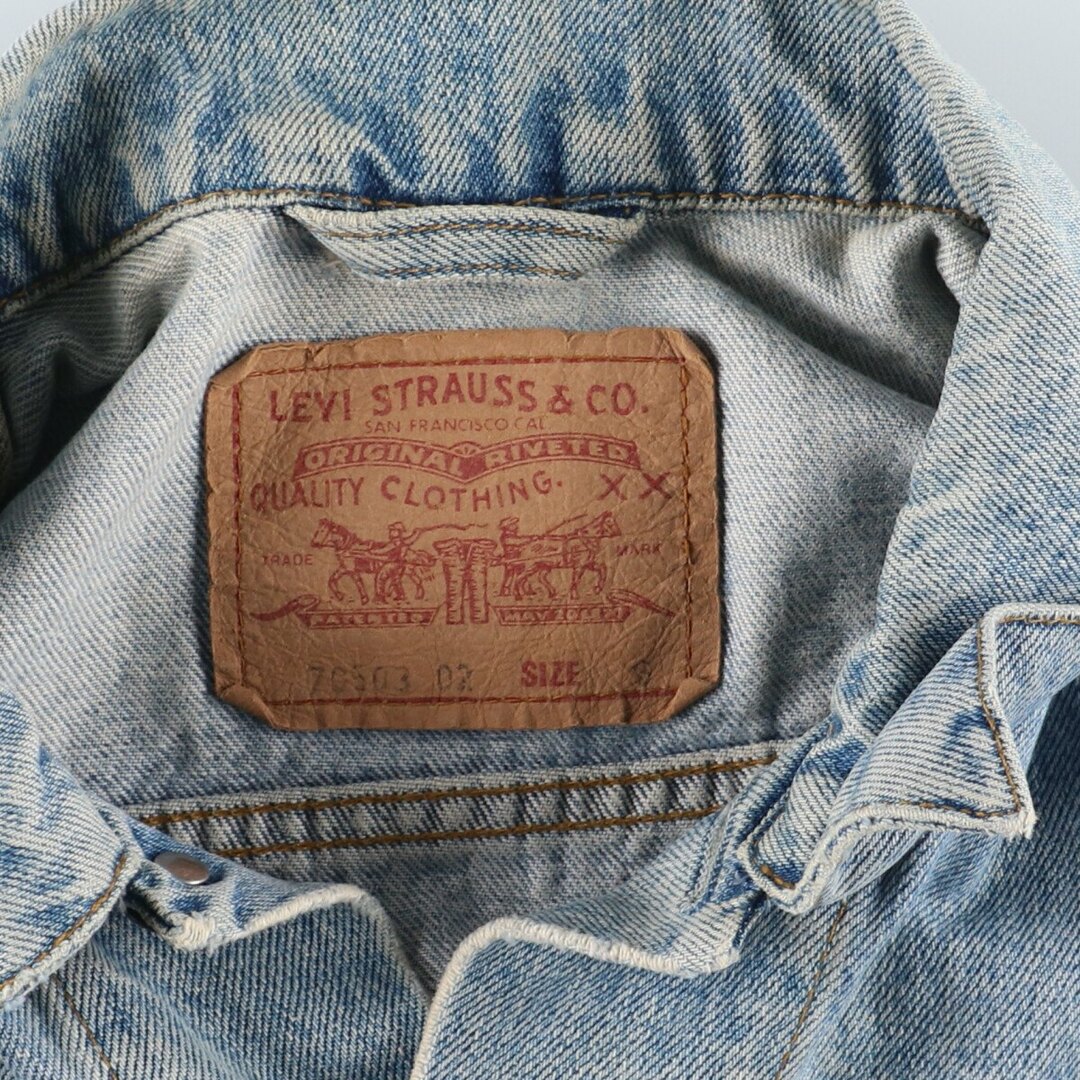 リーバイス Levi's デニムジャケット Gジャン メンズM /eaa342250