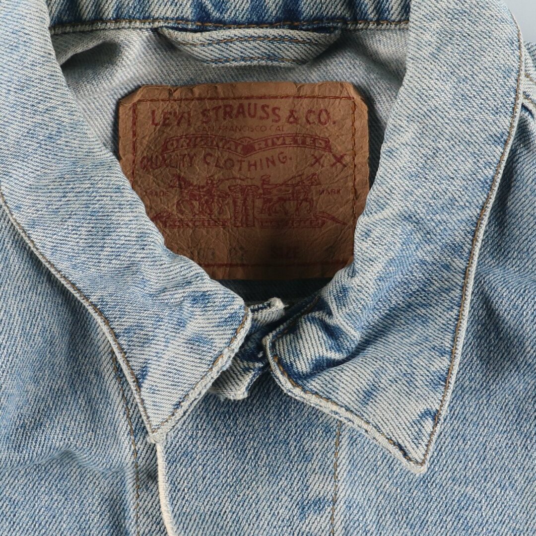 Levi's(リーバイス)の古着 リーバイス Levi's デニムジャケット Gジャン メンズM /eaa342250 メンズのジャケット/アウター(Gジャン/デニムジャケット)の商品写真