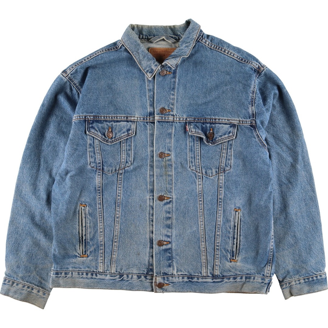 90年代 リーバイス Levi's 70507-0389 デニムジャケット Gジャン USA製 メンズXXL ヴィンテージ /eaa343766