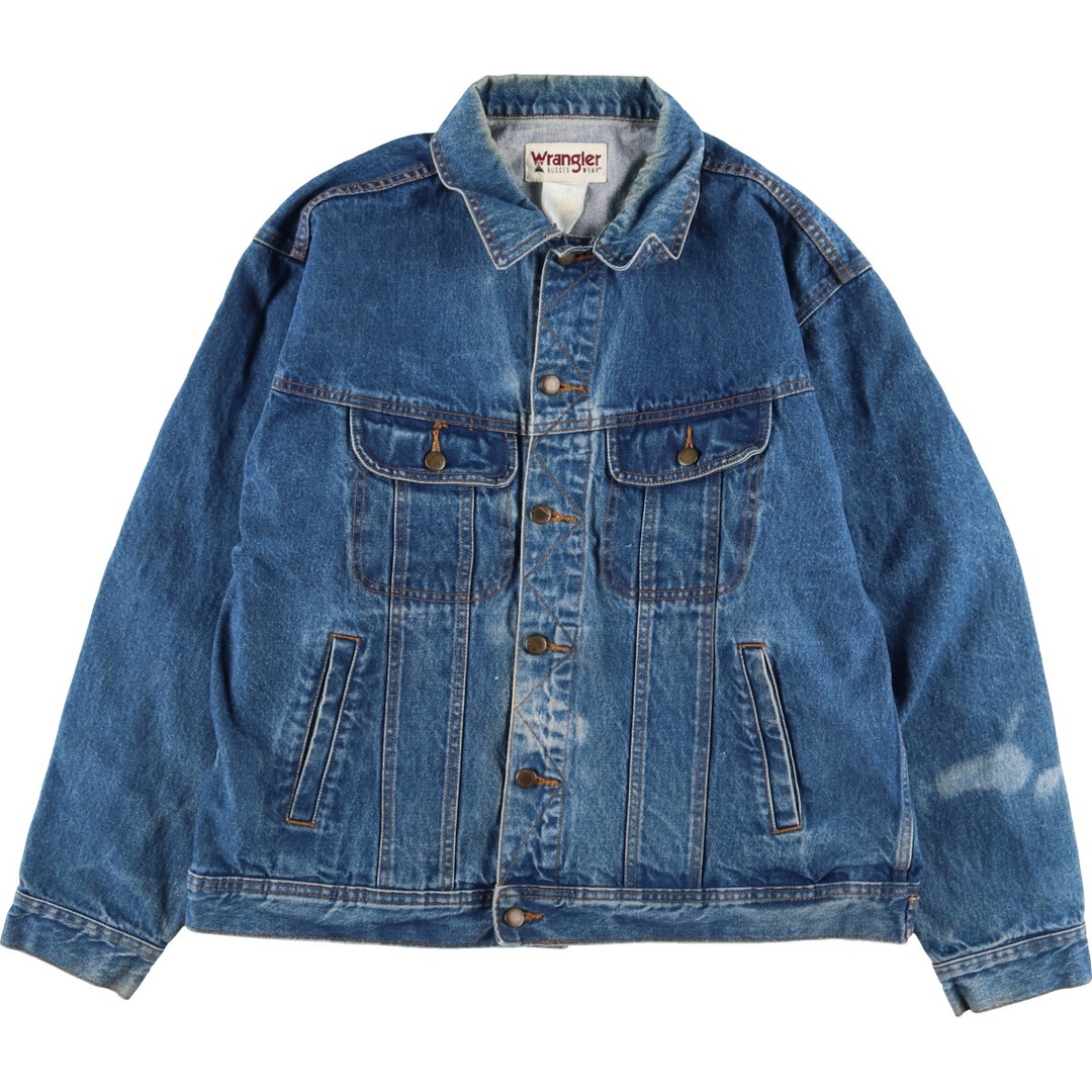 Wrangler(ラングラー)の古着 ラングラー Wrangler デニムジャケット Gジャン メンズXL /eaa343770 メンズのジャケット/アウター(Gジャン/デニムジャケット)の商品写真