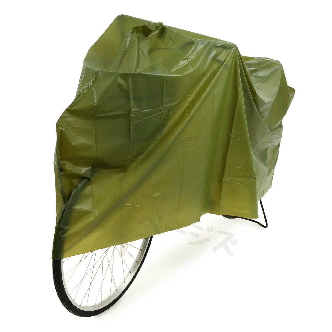 自転車カバー　緑色　グリーン　即購入歓迎　話題沸騰　人気　新品未使用 レディースのファッション小物(ベルト)の商品写真