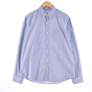 ギャップ(GAP)の古着 ギャップ GAP 長袖 ボタンダウンストライプシャツ メンズL /eaa343968(シャツ)