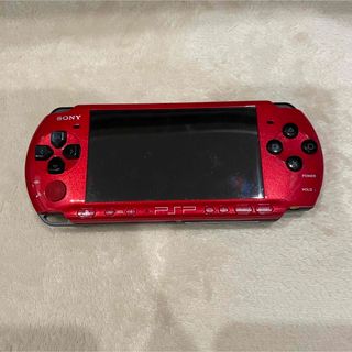 ソニー(SONY)のPSP-3000 本体　ケース　二点セット　ジャンク品(携帯用ゲーム機本体)