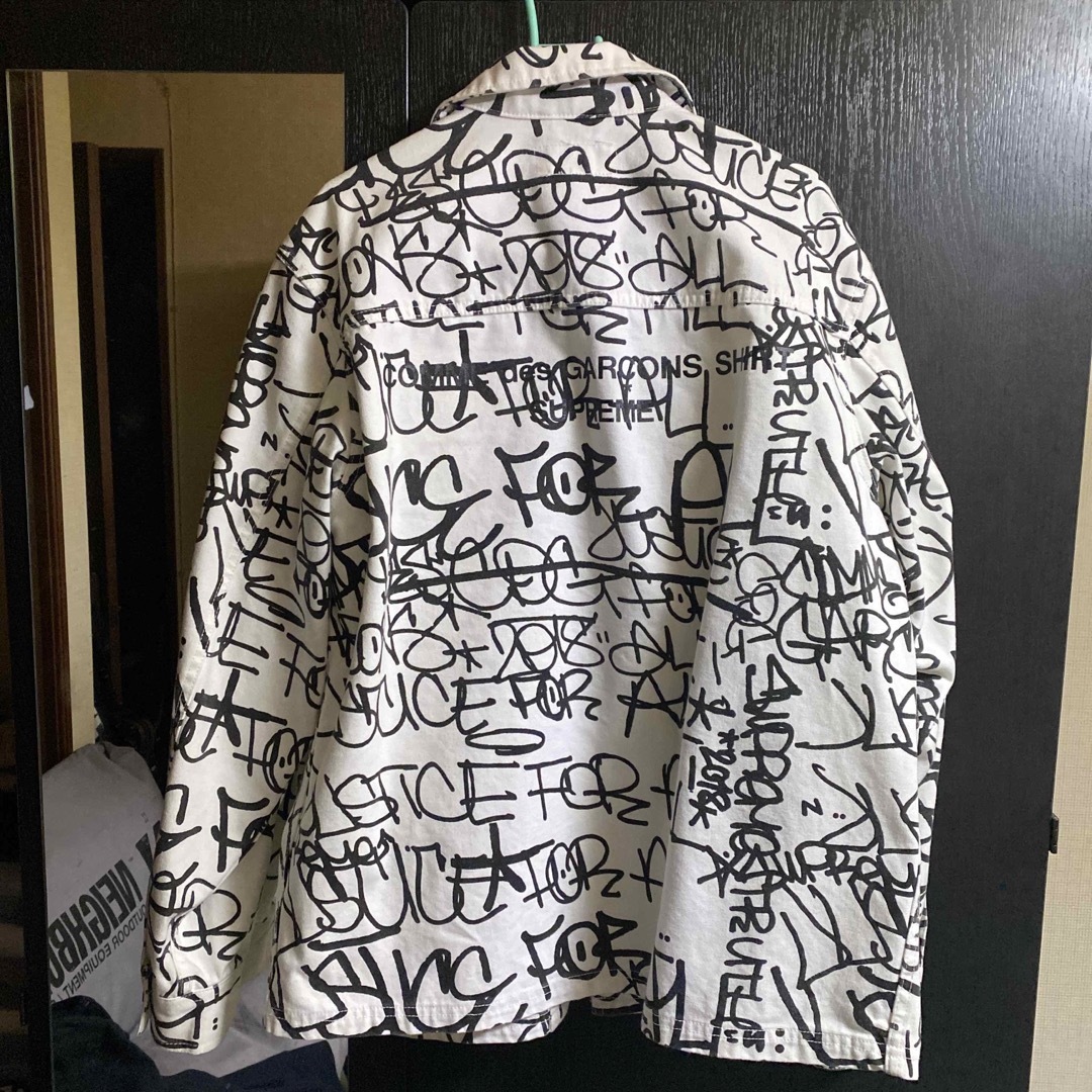 Supreme(シュプリーム)の【WASH様専用】FW18 Supreme x CDG Chore Coat メンズのジャケット/アウター(カバーオール)の商品写真