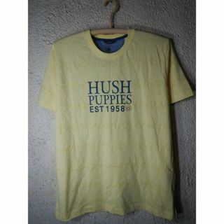 ハッシュパピー(Hush Puppies)のo6534　ハッシュ　パピー　半袖　tシャツ　ロゴ　デザイン(Tシャツ/カットソー(半袖/袖なし))