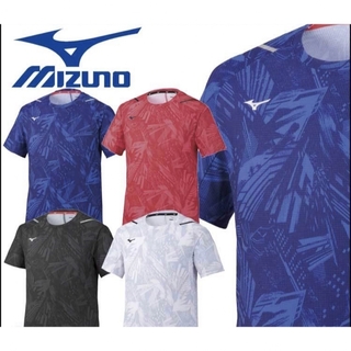 ミズノ(MIZUNO)のミズノ ドライエアロフローTシャツ 日本選手団着用モデル　Sサイズ レッド(その他)