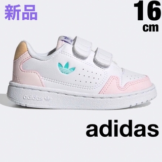 アディダス(adidas)の 新品 adidas スニーカー 靴 16cm(スニーカー)