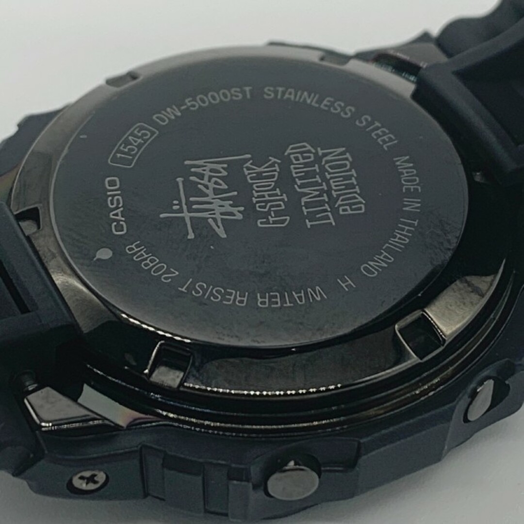 stussy 25周年 DW-5000ST CASIO G-SHOCK 稼動品