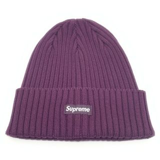 シュプリーム(Supreme)のシュプリーム 23SS オーバーダイビーニーキャップ エッグプラント(ニット帽/ビーニー)