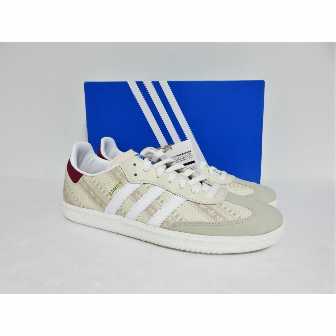 新品 adidas SAMBA 28 ホワイト クリスマス ID4198 | フリマアプリ ラクマ