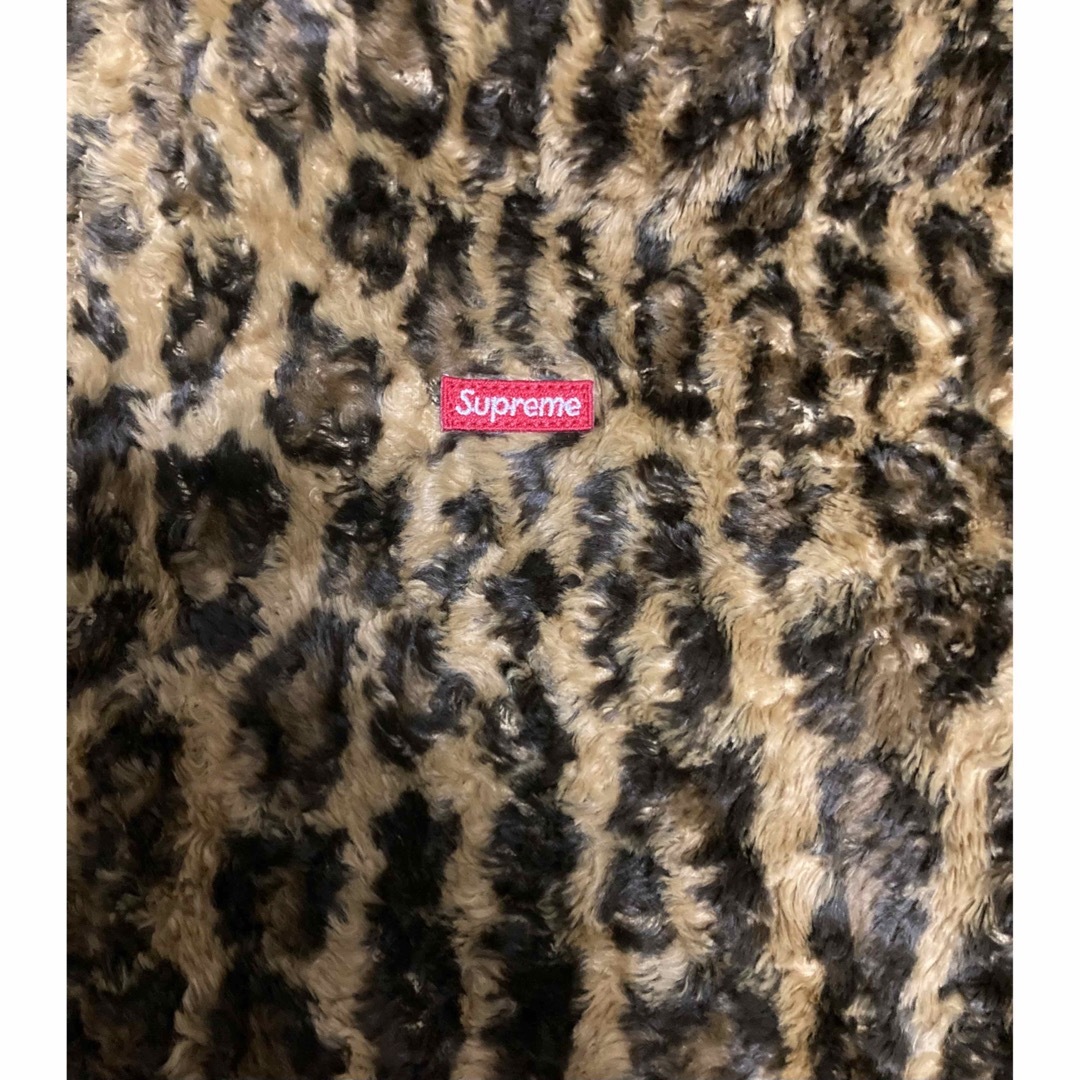 Supreme - supreme レオパード ジャケット ボックスロゴ ジャケット
