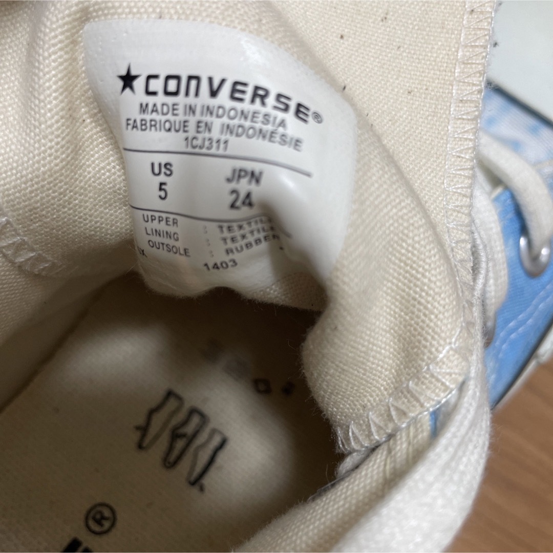 ALL STAR（CONVERSE）(オールスター)の極美品　コンバース　オールスター　ハイカット　タイダイ　スニーカー レディースの靴/シューズ(スニーカー)の商品写真