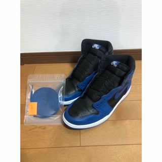 ジョーダン(Jordan Brand（NIKE）)のｴｱｼﾞｮｰﾀﾞﾝ1  HIGH OG  Dark Marina Blue(スニーカー)