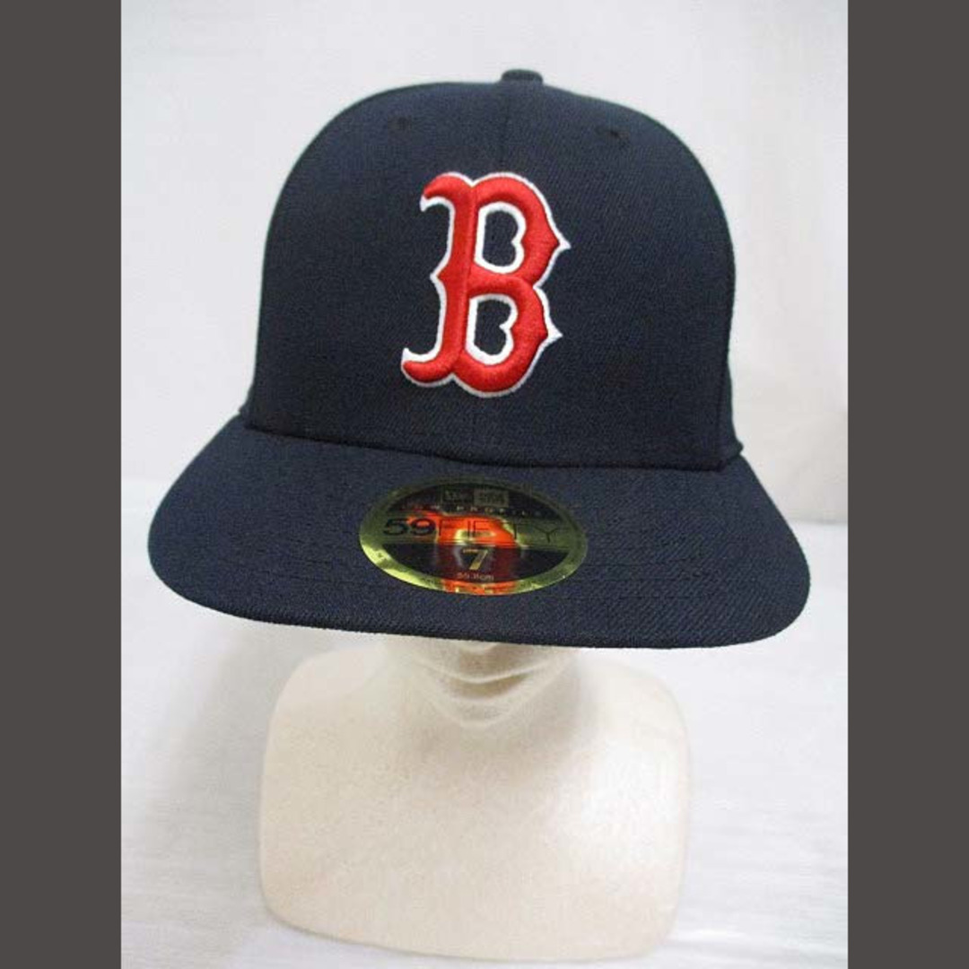ニューエラ 59FIFTY 5ボストン レッドソックス キャップ 帽子 7 紺