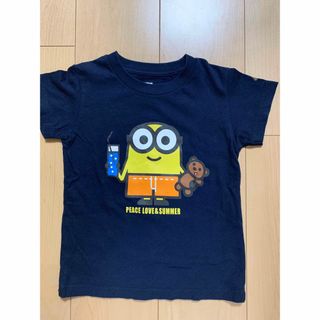 ユニクロ(UNIQLO)の【お値下げ】【100cm】UNIQLO   ミニオン半袖Tシャツ(Tシャツ/カットソー)