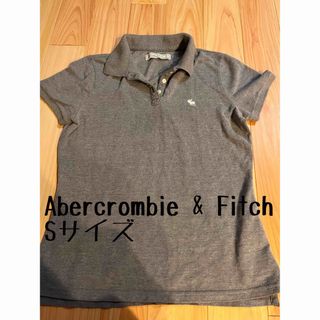 アバクロンビーアンドフィッチ(Abercrombie&Fitch)のAbercrombie&FITCH ポロシャツ　Sサイズ　グレー(ポロシャツ)