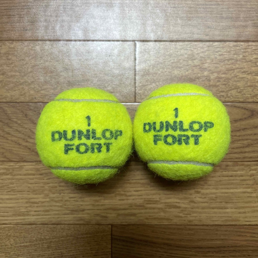 DUNLOP(ダンロップ)のダンロップテニスボール　2個    送料無料 キッズ/ベビー/マタニティのマタニティ(その他)の商品写真