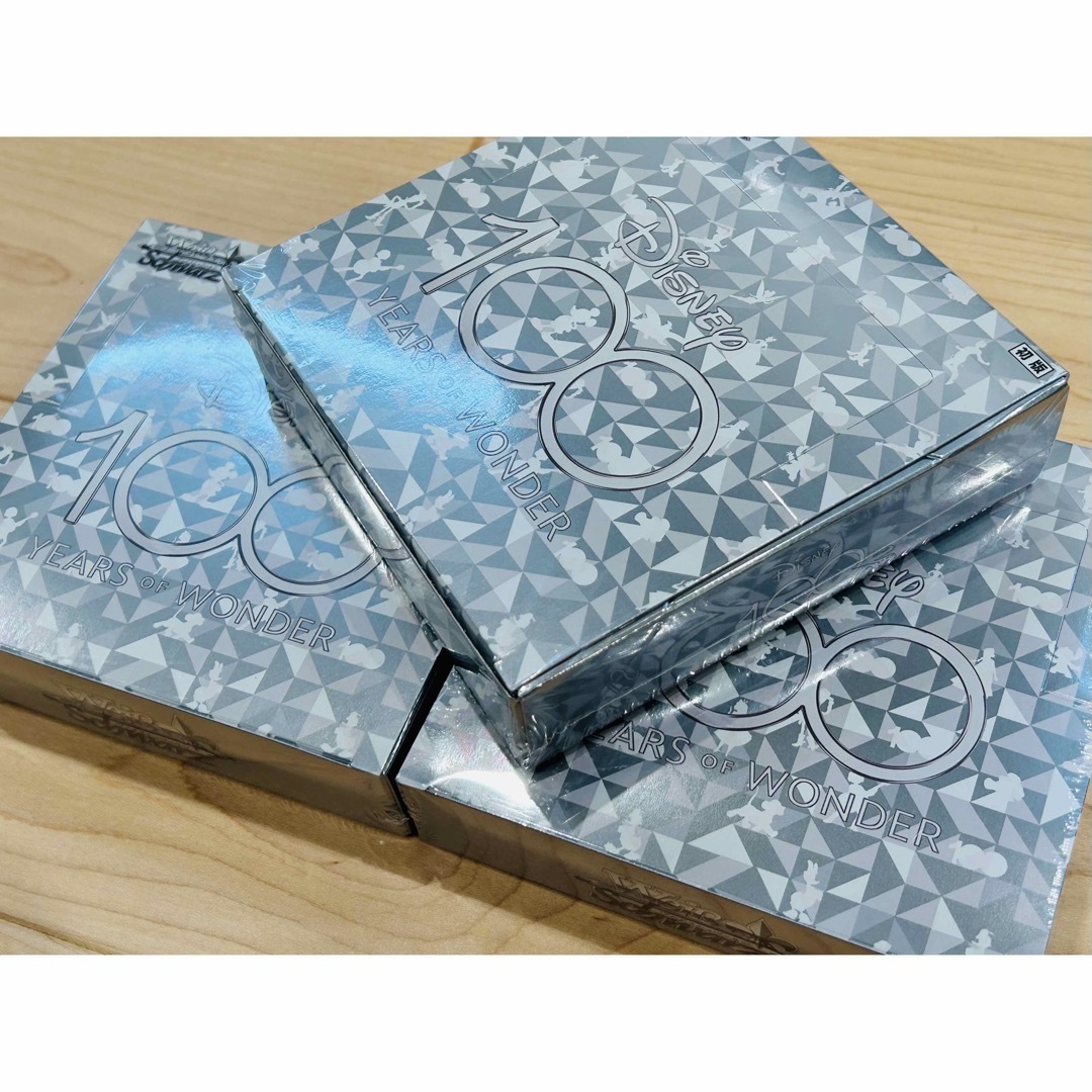 Disney100 シュリンク付き 未開封 新品 3BOX-