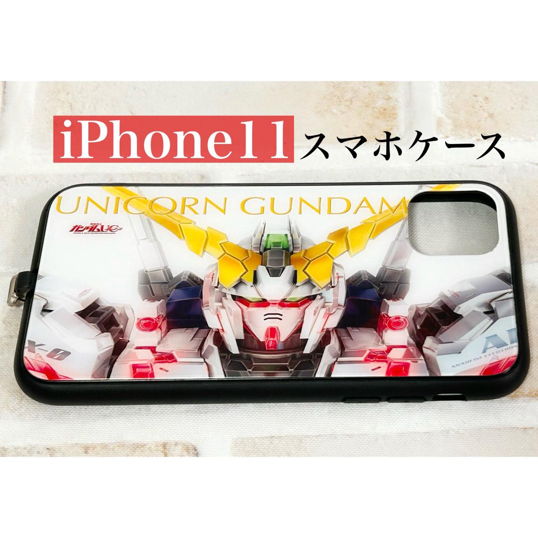 BANDAI(バンダイ)のiPhone11スマホケース ユニコーンガンダム ジャンク スマホ/家電/カメラのスマホアクセサリー(iPhoneケース)の商品写真