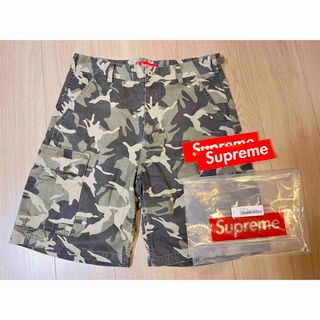 クーポン利用で1000円OFF 新品 Supreme 23ss Cargo Short オリーブカモ