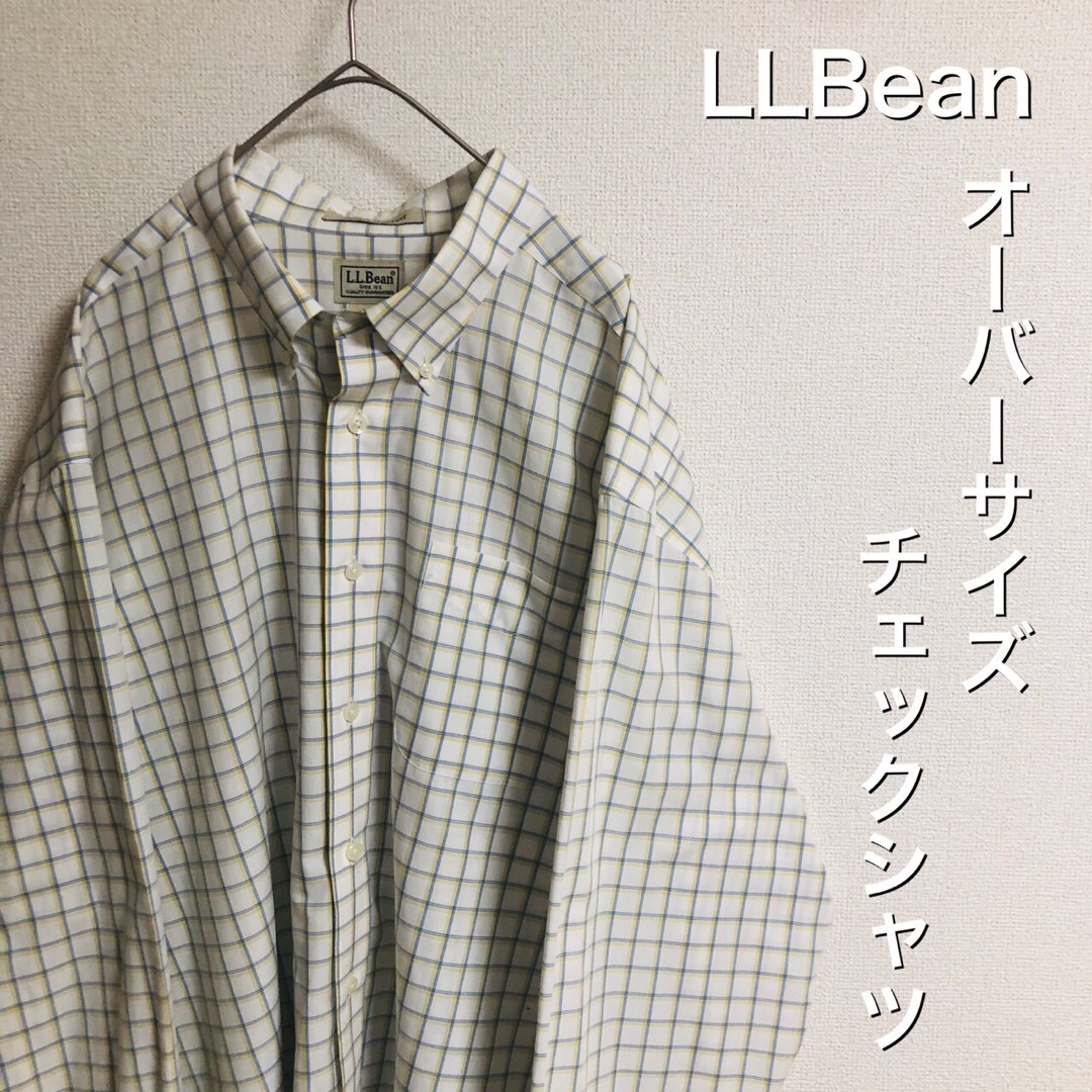 L.L.Bean - 【〓L.L.Bean 美品 オーバーサイズ チェックシャツ〓】の ...