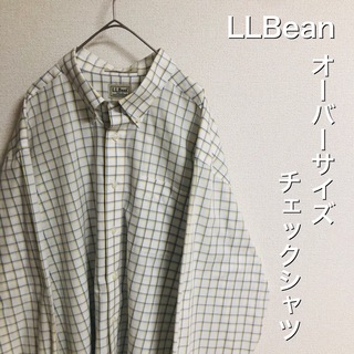 エルエルビーン(L.L.Bean)の【〓L.L.Bean 美品　オーバーサイズ  チェックシャツ〓】(シャツ)