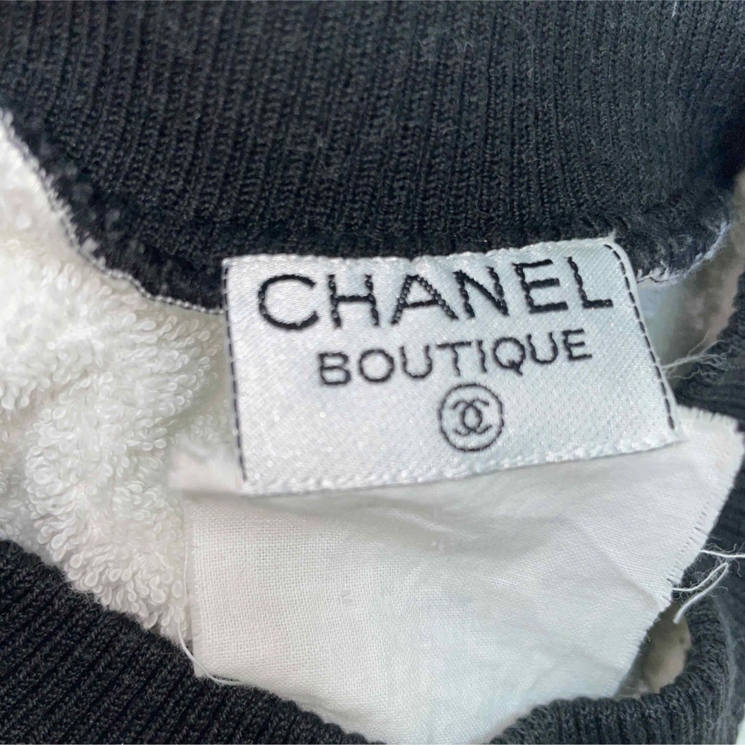 CHANEL(シャネル)のシャネル　パイル地　トレーナー　ヴィンテージ レディースのトップス(トレーナー/スウェット)の商品写真