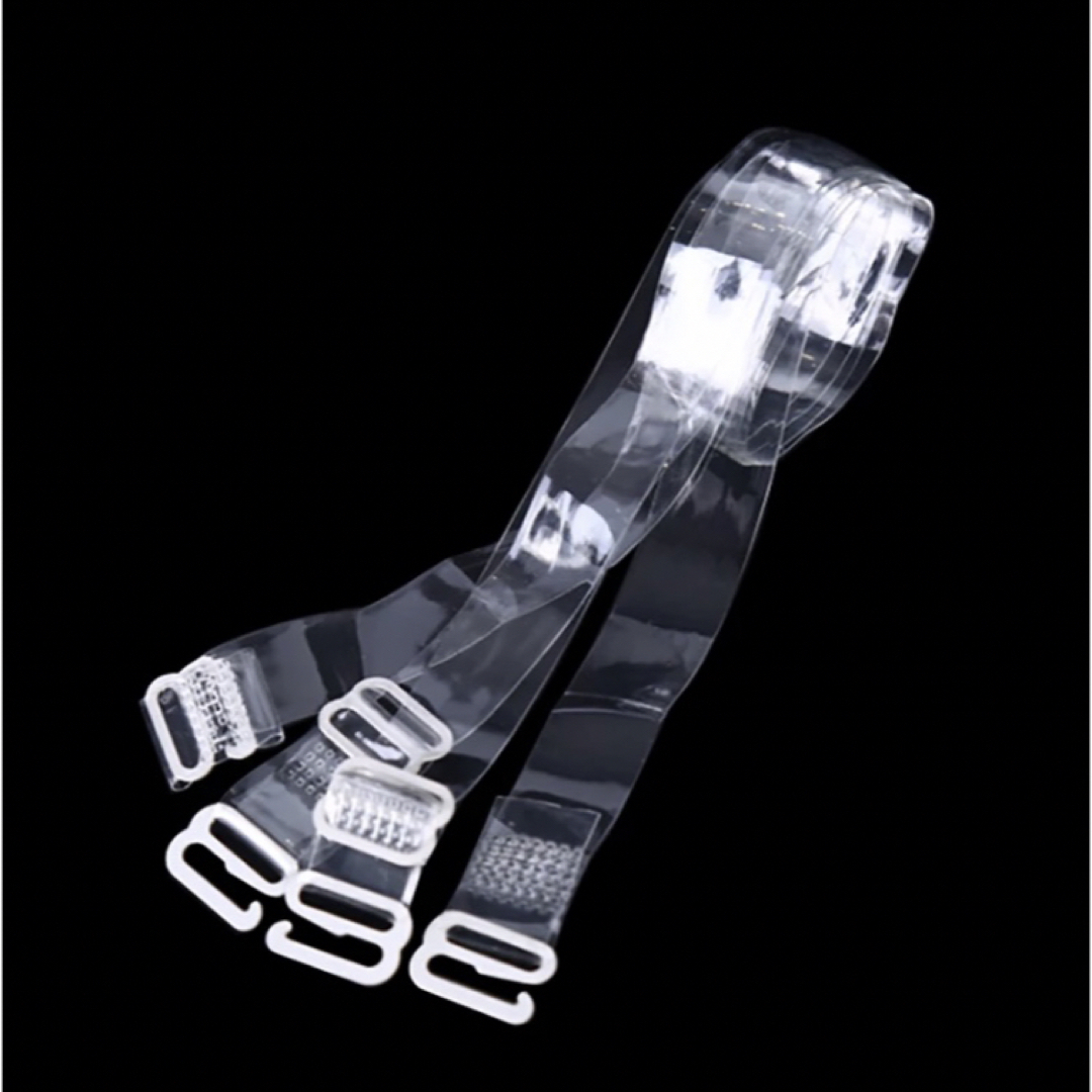 ブラ紐　透明　1セット レディースの下着/アンダーウェア(ブラ)の商品写真