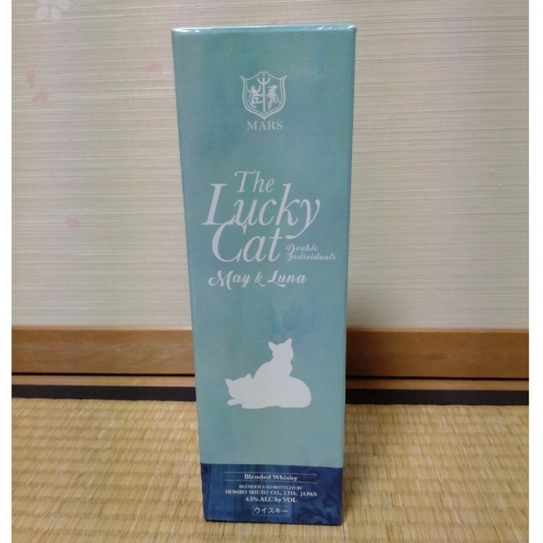 本坊酒造(ホンボウシュゾウ)のマルス　ラッキーキャット　メイ&ルナ　岩井トラディジョン　2本セット　呑み比べ 食品/飲料/酒の酒(ウイスキー)の商品写真