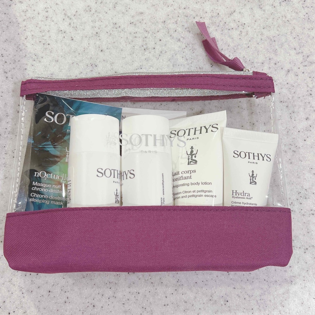 SOTHYS ソティス トラベルセット お試し トライアル スキンケア ヘアケア コスメ/美容のキット/セット(サンプル/トライアルキット)の商品写真