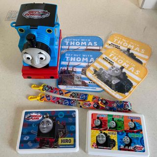 トーマスランド ポップコーンバケット ランチBOX 大井川鐵道ハンカチタオル(キャラクターグッズ)