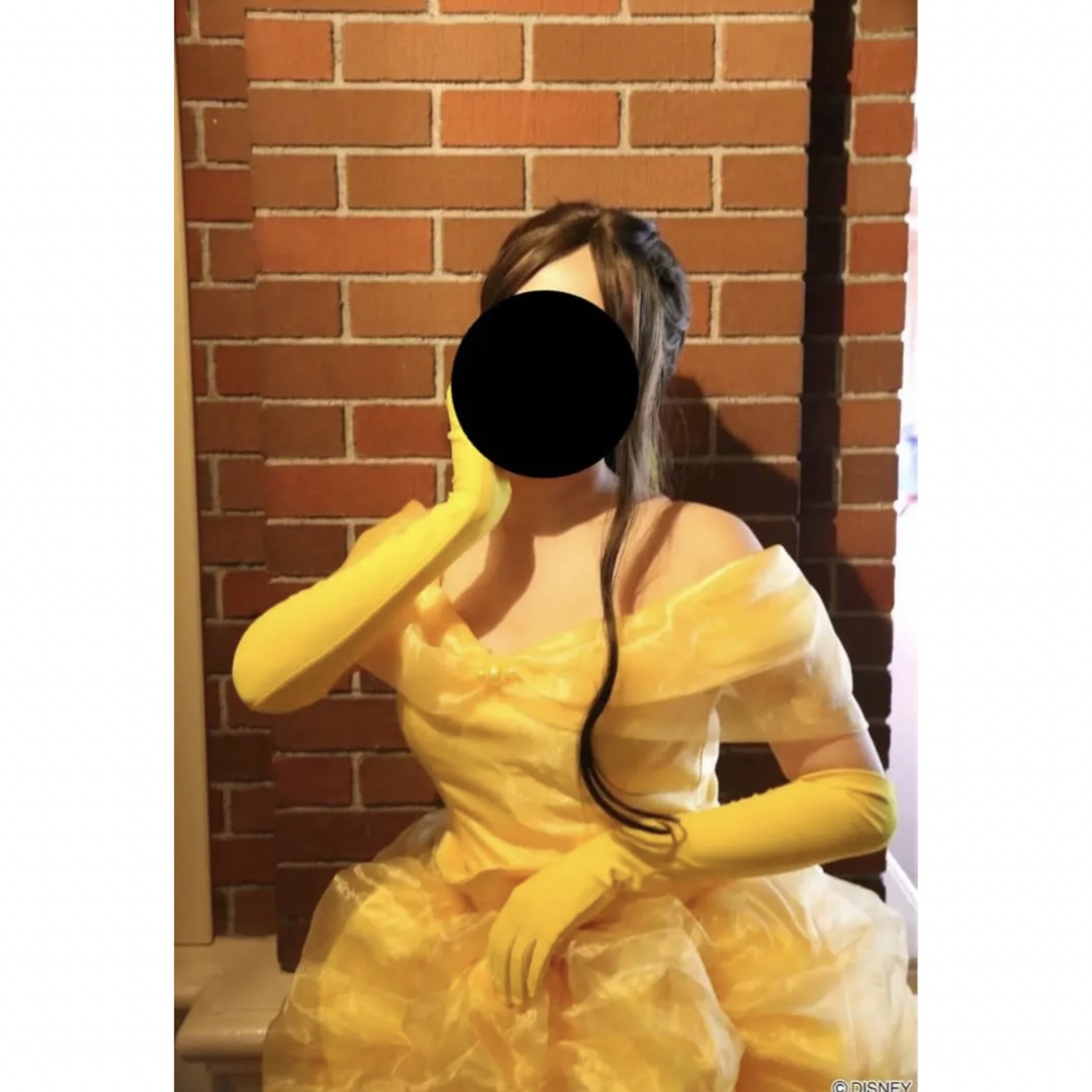 美女と野獣 ベル ドレス 仮装 ディズニーの通販 by M's shop｜ラクマ