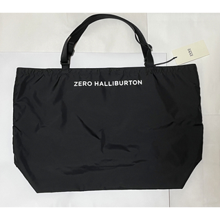 ゼロハリバートン(ZERO HALLIBURTON)のZERO HALLIBURTON ランドリートートバッグ ブラック(エコバッグ)