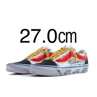 バンズボルト(VANS VAULT)の☆新品未使用☆27.0センチ☆ギャラリーデプト バンズ コラボ☆オールドスクール(スニーカー)