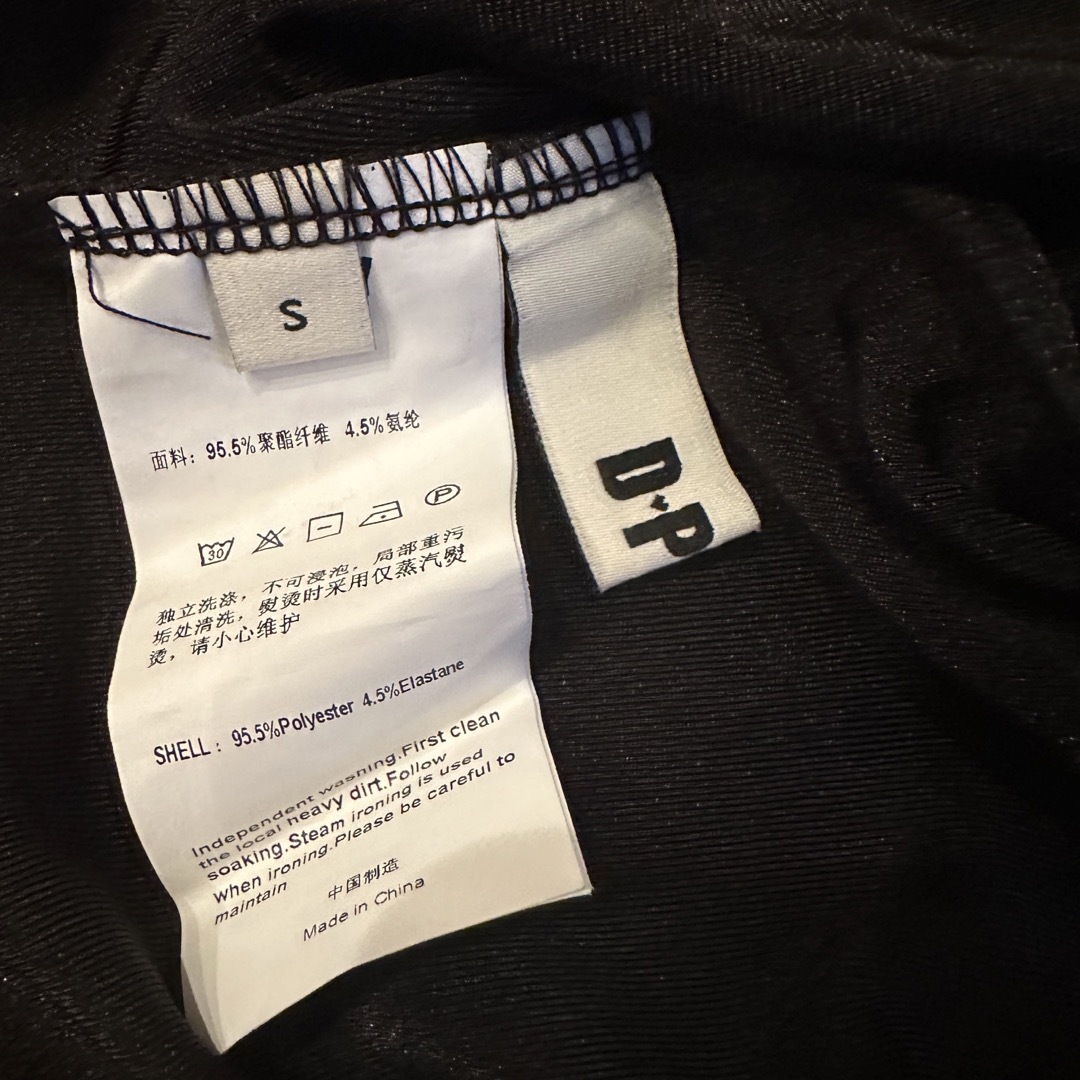 超美品 インポート　トップス　ドレス　ブラック　Sサイズ 8