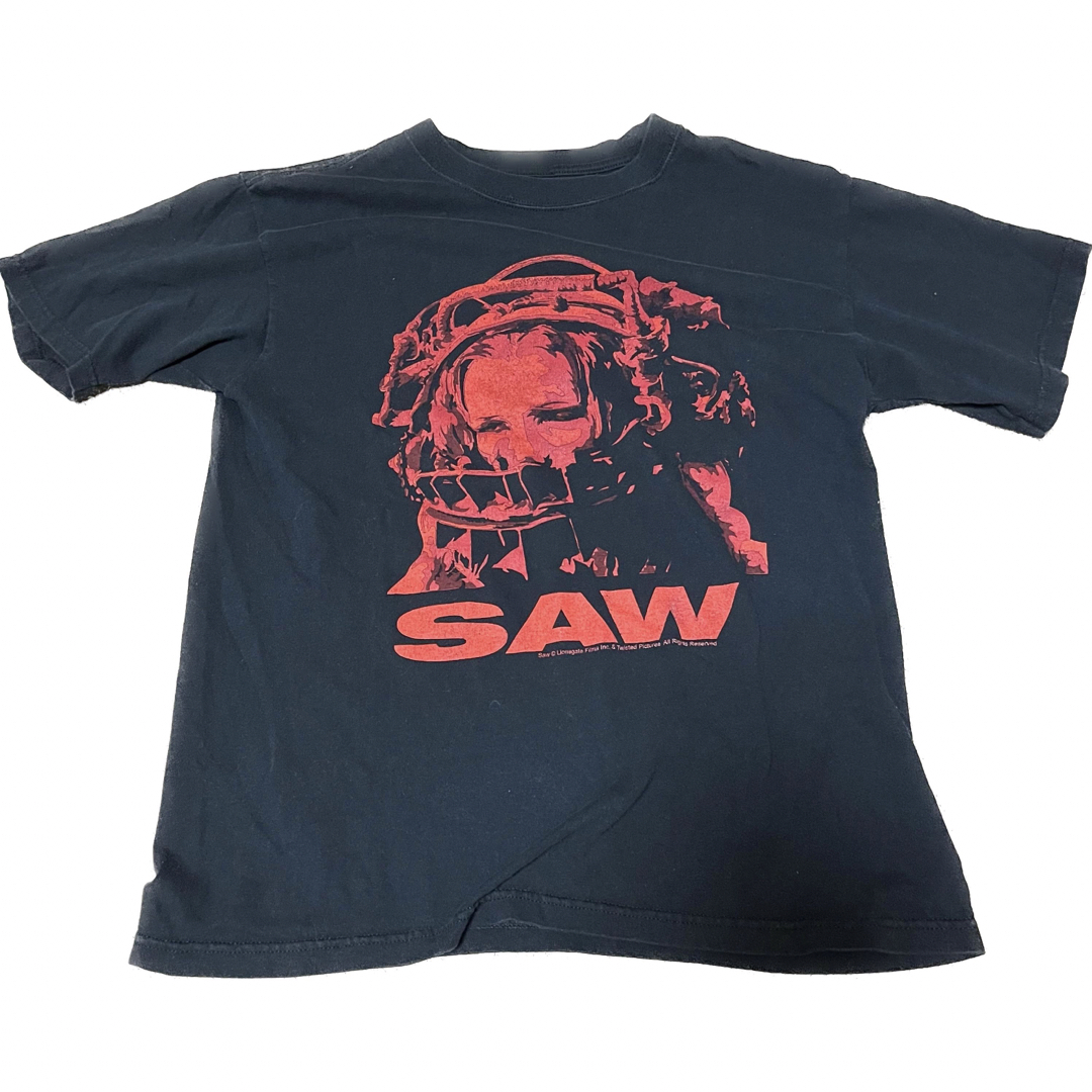 2004s SAW 逆トラバサミ ソウ ヴィンテージ Tシャツメンズ