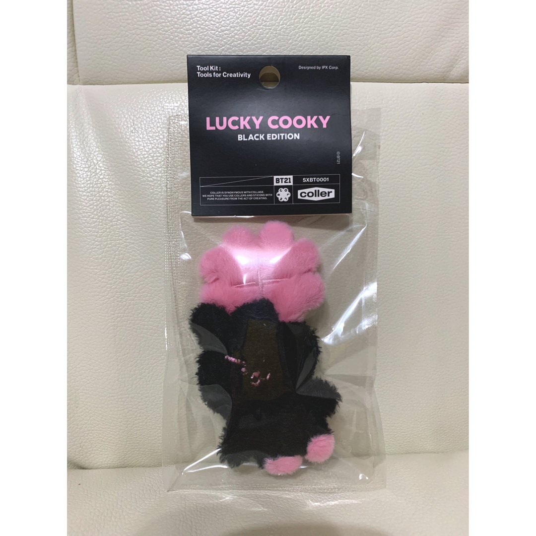 BT21(ビーティーイシビル)のBT21  Lucky COOKY DOLL  STICON SET エンタメ/ホビーのおもちゃ/ぬいぐるみ(ぬいぐるみ)の商品写真