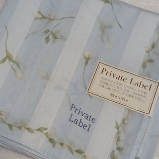 プライベートレーベル(PRIVATE LABEL)の値下げ📌プライベートレーベル☆大判ハンカチーフ58×58🌼(ハンカチ)